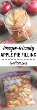 Freezer Friendly Apple Pie Filling Recipe Apple Pies Filling Apple Pie Filling Recipes Sugar Free Apple Pie