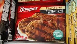 Like you, we believe in quality and good, honest value and trust you'll taste it in our savory salisbury steak served with creamy. Conagra Recalls Banquet Salisbury Steak Dinners Due To Bone Fragments