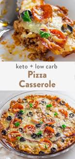 Keto Pizza Casserole Made With Ground Beef Or Turkey For All The Pizza Lovers That Ground Beef Recipes For Dinner Beef Recipes For Dinner Keto Recipes Dinner
