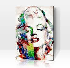 Check spelling or type a new query. Farbiges Portrait Von Marilyn Monroe Malen Nach Zahlen