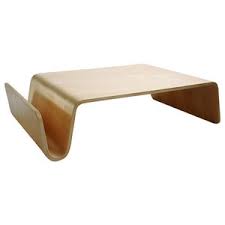Stash coasters, remote controls, and spare chargers out of sight with this modern storage coffee table. In Stock Low Bent Wood Coffee Table Modern Scando Table Contemporary Coffee Tables By Plush Pod Decor Houzz