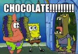 Meme generator patrick fat after eating chocolate newfa. 26 Chocolate Meme Spongebob Funny Funny One Liners Spongebob Memes