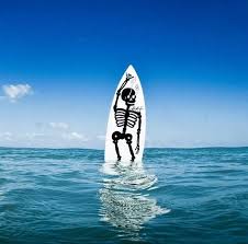 Chica Surf Adventures Creative Surf Boards Skeleton Surfstyle Surfboard Adventure Creative Surfing
