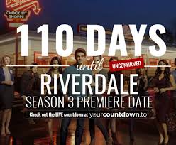 Counting Down The Days Hours Minutes And Seconds Until Riverdale 3 Release Date Riverdale Riverdale Season 2 Riverdale Cast