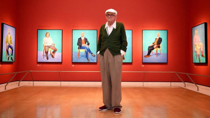 Celebrated British artist David Hockney dies aged 88 - BBC News