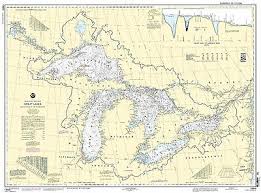 Noaa Chart Great Lakes Lake Champlain To Lake Of The Woods