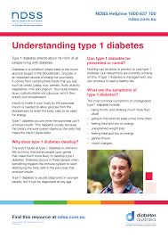 When blood glucose levels become high, some glucose leaves the body through urine. Understanding Type 1 Diabetes Fact Sheet Ndss