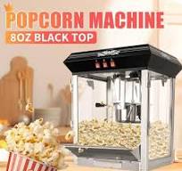 10 Oz. Tabletop Popcorn Machine, Popcorn Machine Stand ...