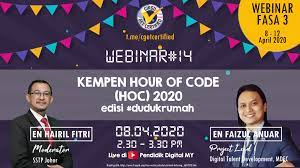 These 10+ coding challenges are here at your disposal to engage, motivate, and reward your students as they learn programming the fun way! Jom Sertai Kempen Hour Of Code Hoc 2020 Edisi Digitalraya Dari 9hb 22hb Jun 2020 Pendidik Digital My