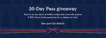 The new york city subway system is managed by the metropolitan transportation authority (mta). 12 Days Trivia Header New York City Ferry Service