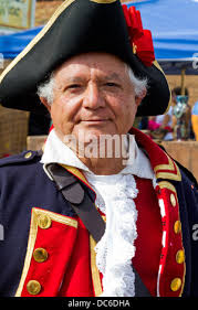 People in period costume