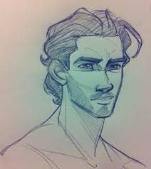 Really Hard For Me To Draw Especially The Eyes Sketches Drawings Guy Drawing
