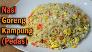 Perbedaan khusus dari resep nasi goereng pedas ini terletak pada rasanya yang begitu pedas. Resep Nasi Goreng Kampung Pedas How To Make Nasi Goreng Kampung Spicy Masakmasak12 Youtube Resep Nasi Goreng Resep Resep Nasi
