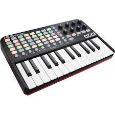 Akai Professional Mpk Mini Mkii 25 Key Portable Usb Midi Akai Professional Apc Key 25 Ableton Live Controller With Keyboard Midi Keyboard Akai Ableton Live