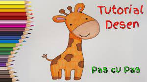 Planse de colorat cu peppa; Desenez Animale Girafa Tutorial Desen Pas Cu Pas Pt Incepatori Youtube