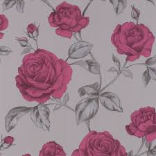 graham brown countess grey pink floral wallpaper departments diy at b q graham brown countess grey pink floral wallpaper departments diy at b q