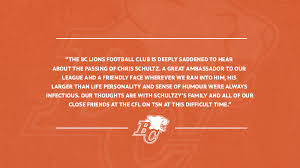 «more members of the tsn family and @cfl teams remember the life of chris schultz.» Okjlpykpy Qkpm