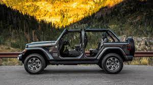 The jeep wrangler is enhanced with removable parts for a thrilling driving experience. 2018 Jeep Wrangler First Drive Evolving Legend