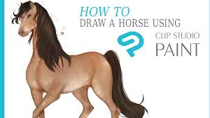 Description whoa okay guys so today we will be learning how to draw a mustang step by step this is a black mustang horse and can be spotted in nevada montana and oregon the free roaming horse population used to be two million in the 1900s but now it drastically changed to 25000 wild horses in. Clip Studio Tips How To Draw A Horse By Akylha Clip Studio Tips