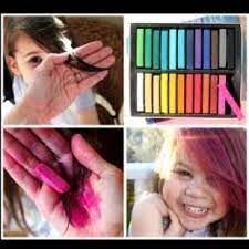 You use oil pastels to temporarily color your hair how cool is that! Pin On Hair