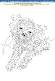Einstein oliver and company coloring pages clipart. Shih Tzu Dog Bundle Download Print And Color Pdf Adorable Etsy Shih Tzu Dog Shih Tzu Shih Tzu Puppy
