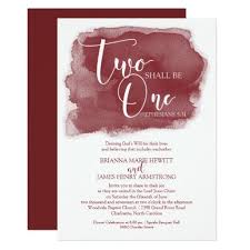 Christian Wedding Invitation Watercolor Marsala Zazzle Com Christian Wedding Invitations Christian Wedding Christian Wedding Cards