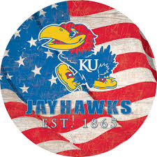 30+ jayhawk coloring pages for printing and coloring. Kansas Jayhawks 12 Team Color Flag Sign