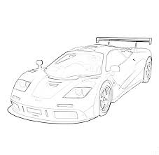 Free cartoon style coloring sheets of lightning mcqueen, sally, rusty, tow mater, luigi and sheriff. 17 Free Sports Car Coloring Pages For Kids Save Print Enjoy