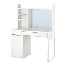 Micke Bureau Blanc 105x50 Cm Bureau Blanc Ikea Caisson A Tiroirs Et Bureau Blanc