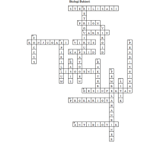 Ilmu pengetahuan alam (ipa) grade/level: Teka Teki Silang Biologi Bakteri 10 Soal Menurun Dan Mendatar Dan Bagannya Brainly Co Id