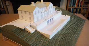 Underneath each building is a ruined building. Medium Projects By Ben Taggart Modelmaking And Design Model Houses