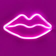 Material Plastic Size 26 6 13 7 2cm 10 47 5 39 0 78inch Powered By 3 Aa Battery Excluded Or Usb Cable Inclu Neon Light Signs Led Neon Lighting Pink Neon Sign