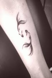 Ying Yang Fish Small Fish Tattoos Pisces Tattoos Cute Tattoos