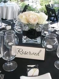 Black And White Centerpieces For Wedding Tables Black And Ivory Wedding Reception The Wedding Specialists White Floral Centerpieces Tree Wedding Centerpieces Dollar Tree Wedding Centerpieces