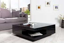 Li Il Edler Design Couchtisch Function Schwarz Hochglanz Couchtisch Design Couchtisch Modern Couchtisch