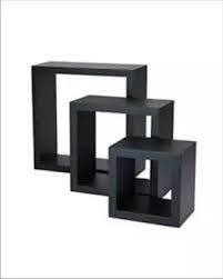 Maybe you would like to learn more about one of these? Good Quality Set Of 3 Black Wooden Floating Wall Display Shelf Cubes Buy Online At Best Prices In Pakistan Daraz Pk