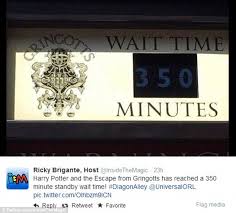 Enter a number into the box and the results will be calculated automatically. Harry Potter Fans Queue For Seven Hours To Try Escape From Gringotts Ride At Universal S Diagon Alley Travelling Blogger