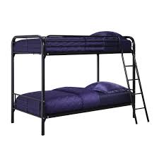 So in conclusion, do i recommend dhp twin over. Twin Over Twin Bunk Bed With Ladder In Black Metal Fastfurnishings Com