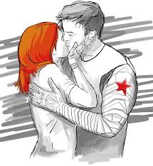 Citizen watch us super titanium™ watches are tough. Winterwidow Kissing Bucky Barnes Winter Soldier Black Widow Winter Soldier Winter Soldier Bucky