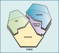 Scfta Segerstrom Hall Theater Seat Map Theater Seating