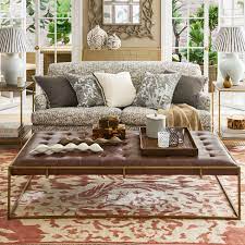Rochelle upholstered square coffee table. Wallace Coffee Table Ottoman Oka