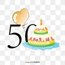 50th Anniversary Birthday Vector Birthday Clipart Decoration Vector Png And Vector With Transparent Background For Free Download Birthday Clipart Birthday Logo Birthday
