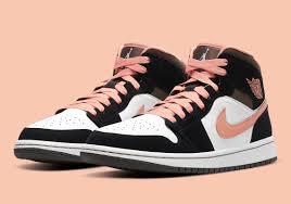 Fast delivery, full service customer support. Air Jordan 1 Mid White Black Pink Dh0210 100 Sneakernews Com