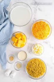 Evaporated milk is used in dishes that seek a creamy texture, but not necessarily any added sweetness. Crock Pot Mac And Cheese Real Housemoms