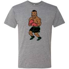 Retro Iron Mike Tyson Punchout 80s Inspired Men S Triblend T Shirt Generation T