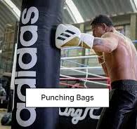 HUIOP 55lb Transparent Vinyl Punching Bag - 25kg Fitness Training Bag For  Adults