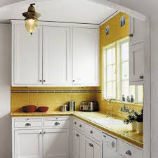 Small Yellow White Kitchen Simple Kitchen Design Tiny Kitchen Design Kitchen Design Modern Small