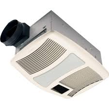 Broan Nutone Qt Series Very Quiet 110 Cfm Ceiling Bathroom Exhaust Fan With Heater Light And Night Light Qtxn110hflt The Home Depot