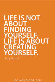 42 Life Quotes Orange Identity Quotes Happy Quotes Positive Life Quotes
