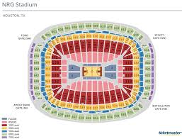 reliant stadium seating chart